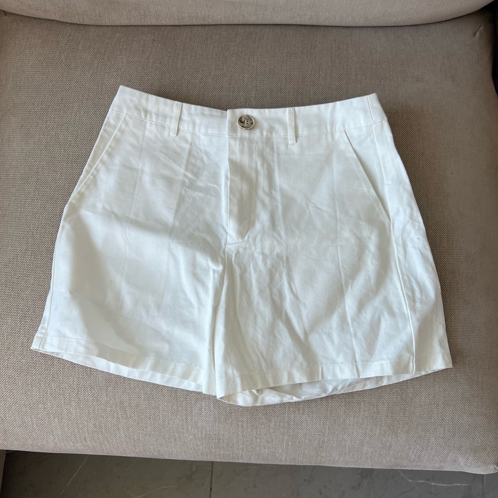 White Shein Shorts